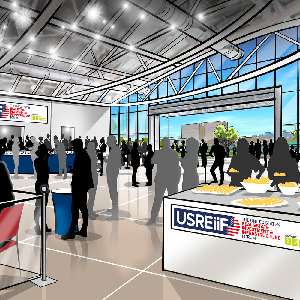 artist impression of an event